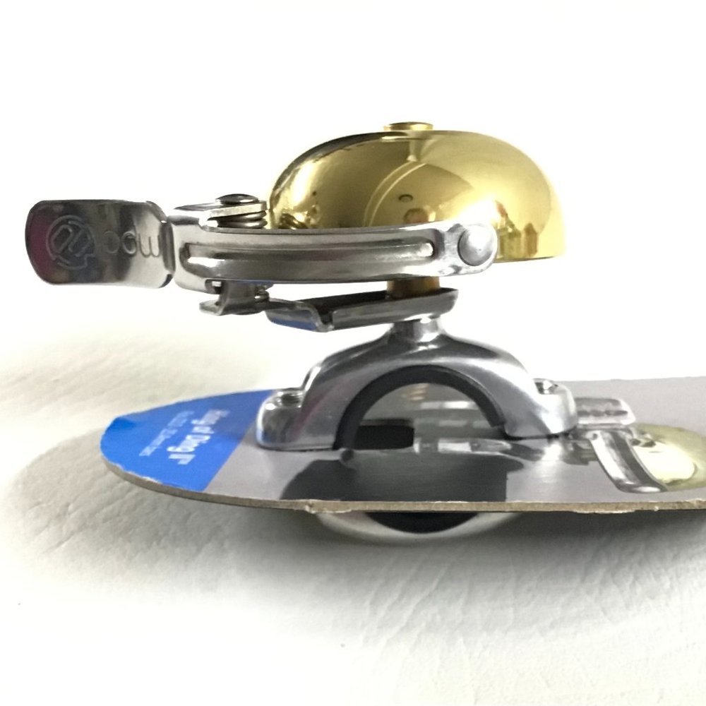 Bicycle Bell.  Portland Design Works King of Ding 2 Brass Bell, 22.0mm